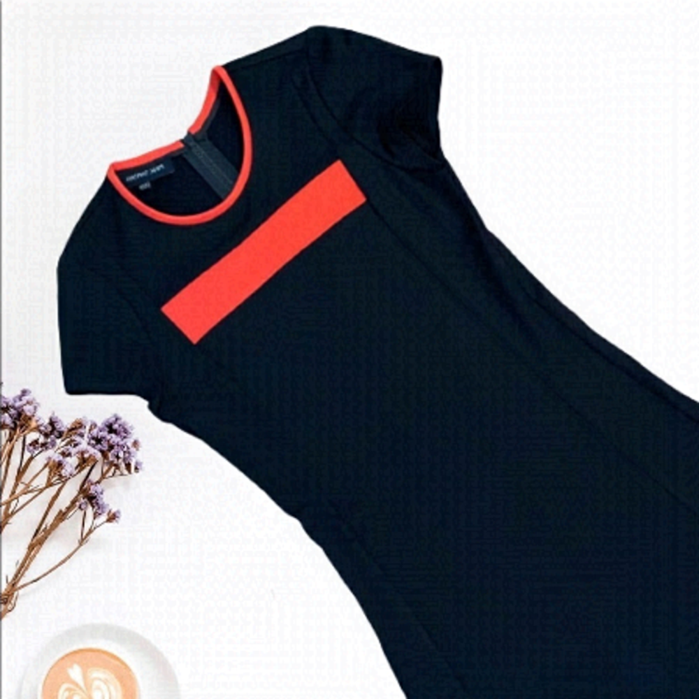 PINK Tartan Colour Block Made in Canada A-Line Fit and Flare Dress